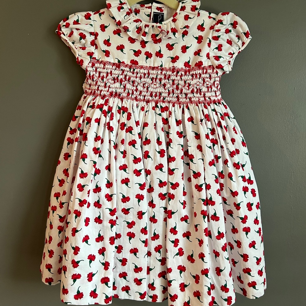 NWT Oscar de la Renta Floral  Dress in 2T